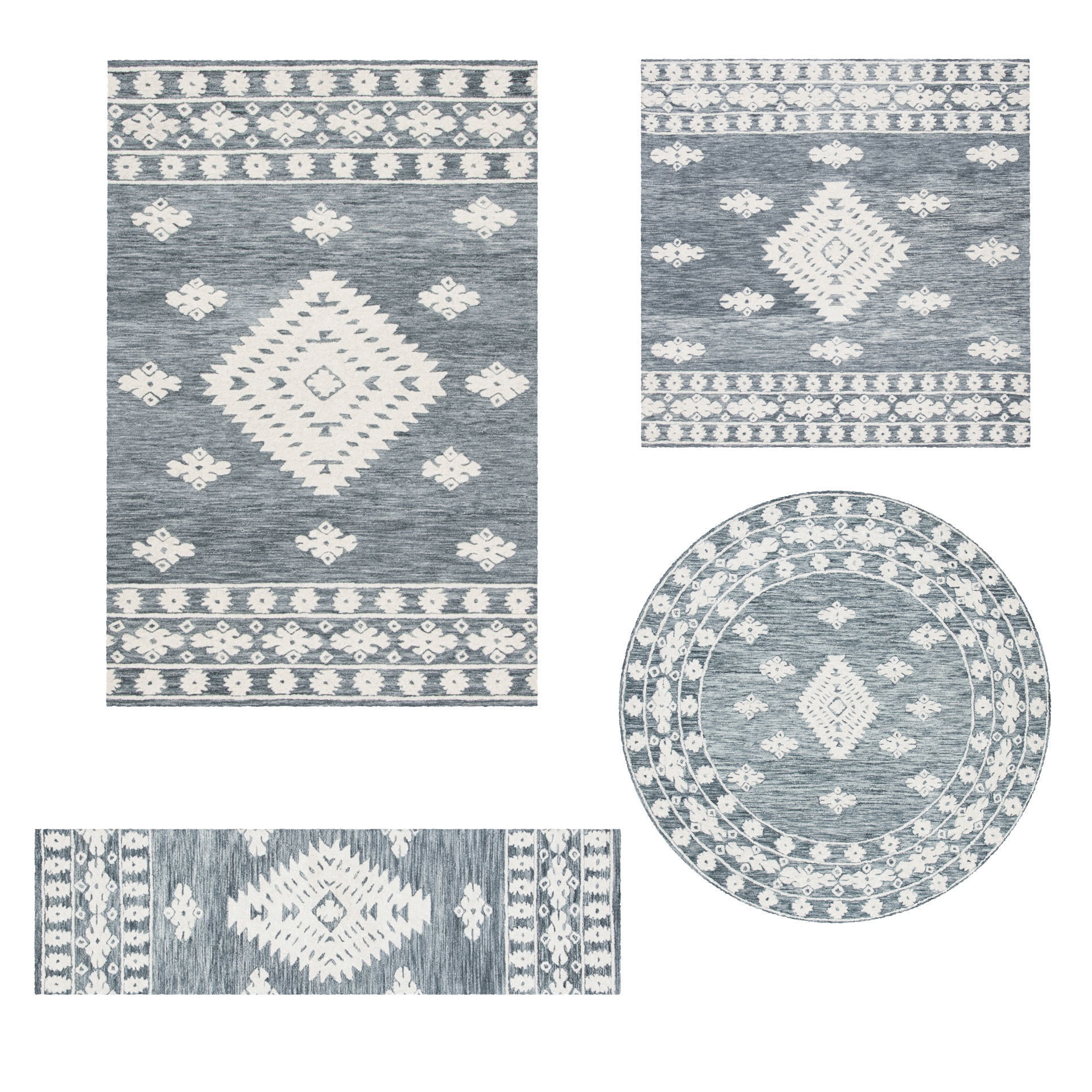 50 in 1 Rug Collection No 27 Low-poly 3D model_21