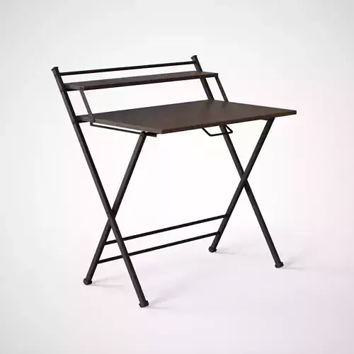 Futura folding study Table black finish