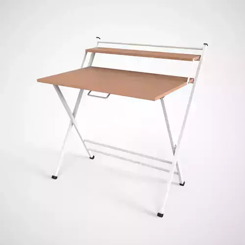 Futura folding study Table white finish