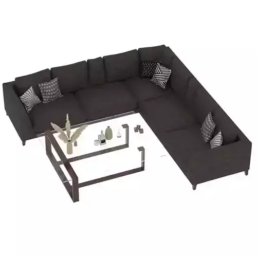 leather sofa