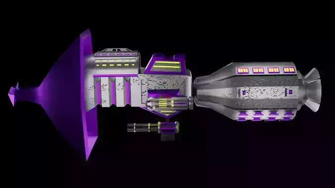 Yin Destroyer 3D model