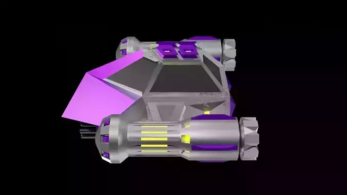 Yin Fighter 3D model