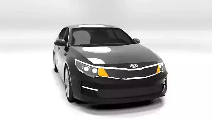 KIA OPTIMA 2016 WAGON LOWPOLY