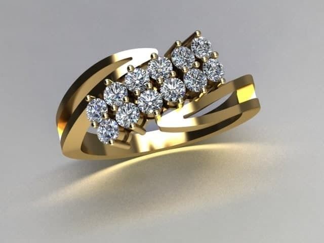 ring jewelry  3D print model_1
