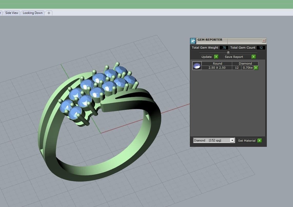ring jewelry  3D print model_8