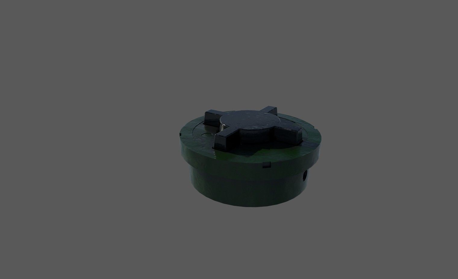 PMN-2 - high-explosive anti-personnel pressure action 3D model_3