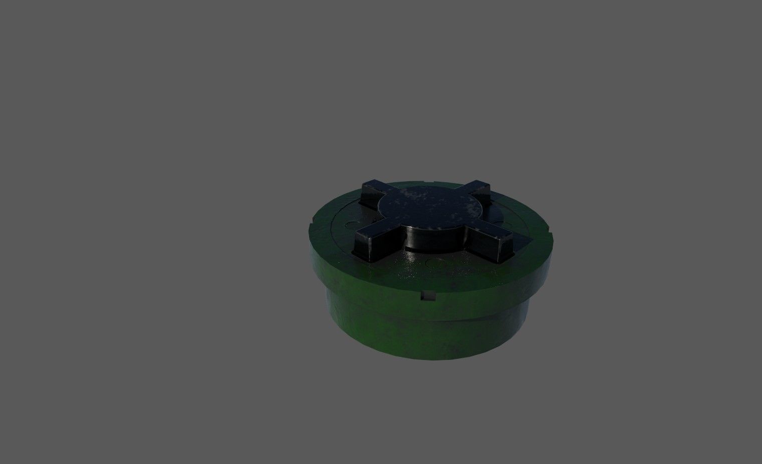 PMN-2 - high-explosive anti-personnel pressure action 3D model_2