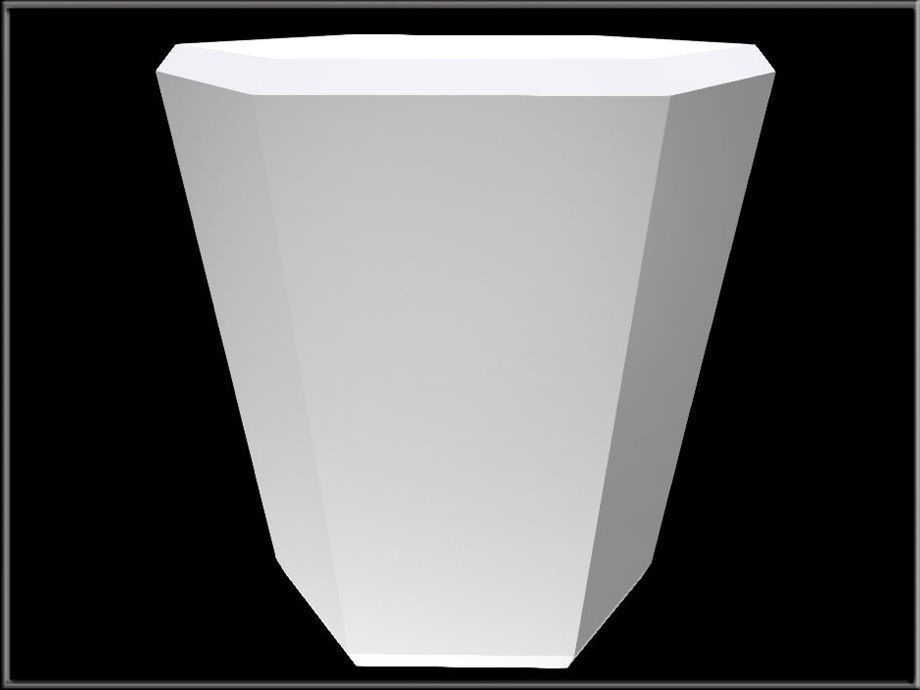 Hexagon Object 02 Low-poly 3D model_3