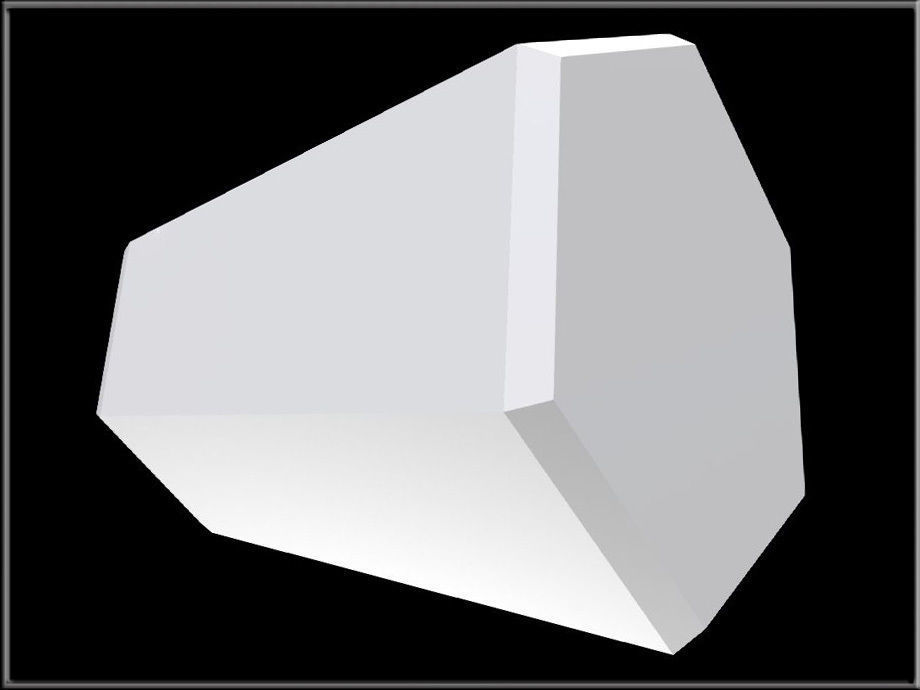 Hexagon Object 02 Low-poly 3D model_4