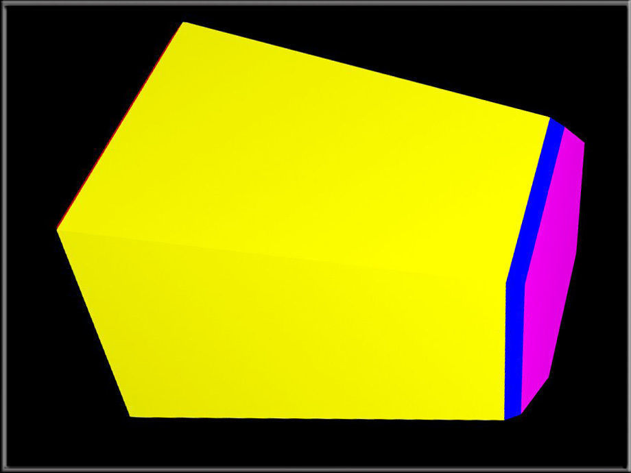 Hexagon Object 02 Low-poly 3D model_2