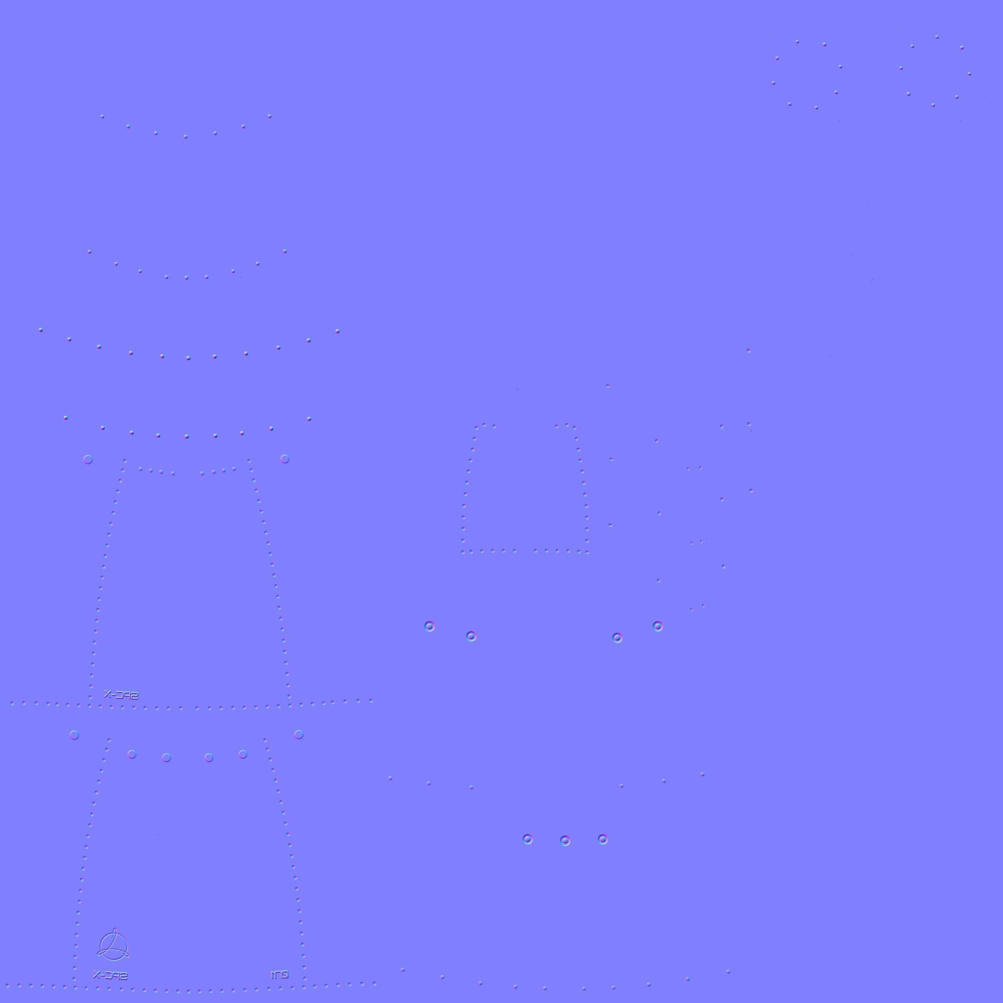 Cartoon Spaceship 05 White Blue - Spacecraft Vehicle SciFi Low-poly 3D model_18