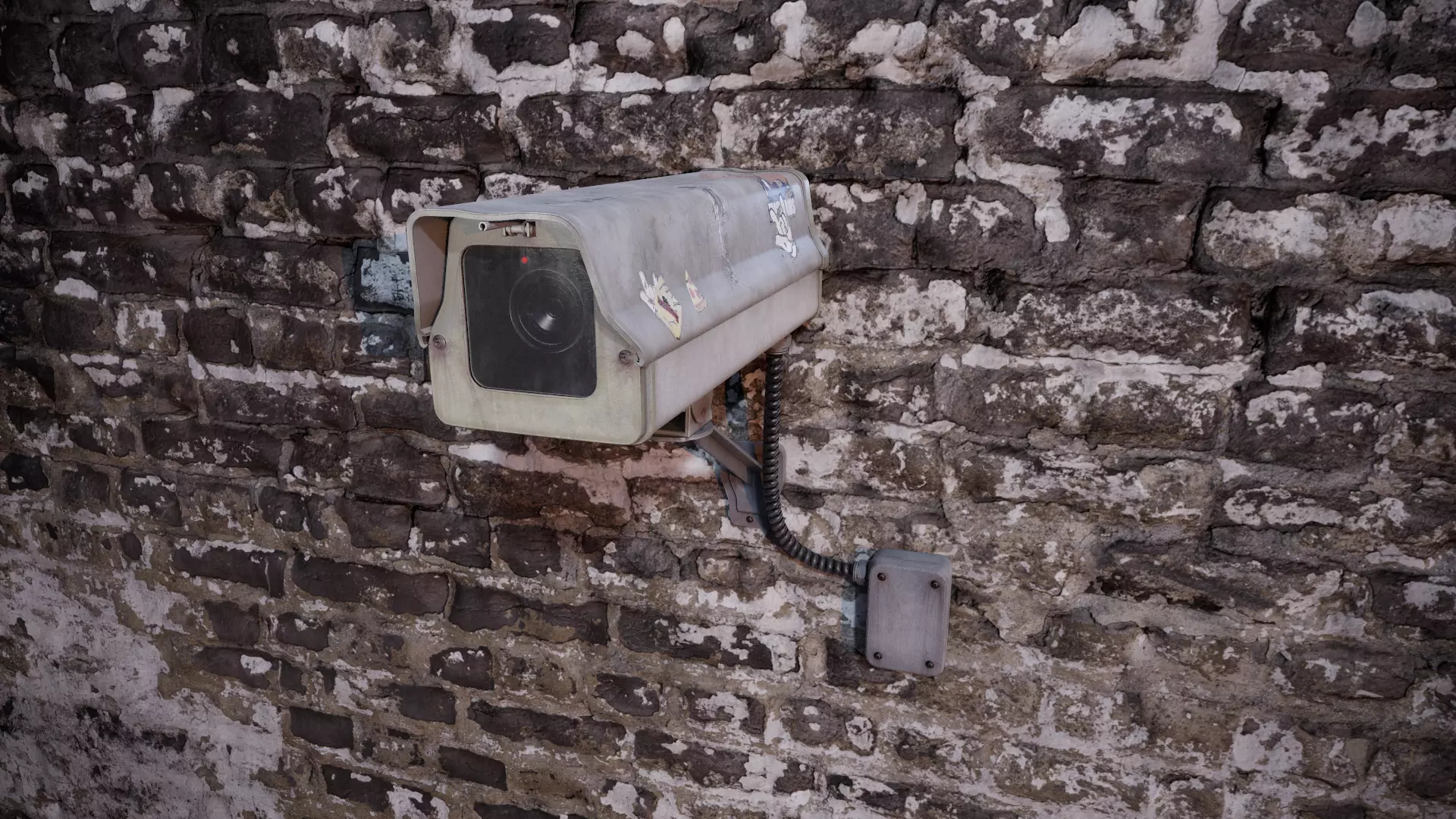 CCTV - Old  GameReady UE4-5 Unity Well Optimized 3D model Low-poly 3D model_0