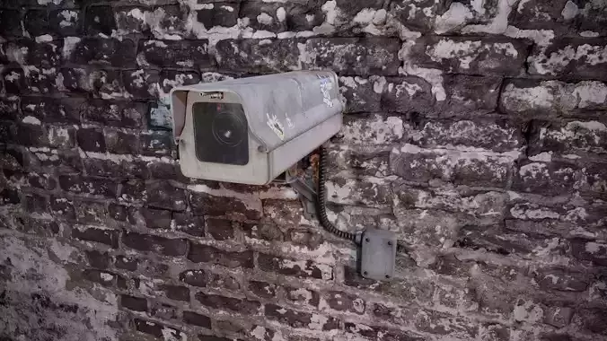 CCTV - Old  GameReady UE4-5 Unity Well Optimized 3D model