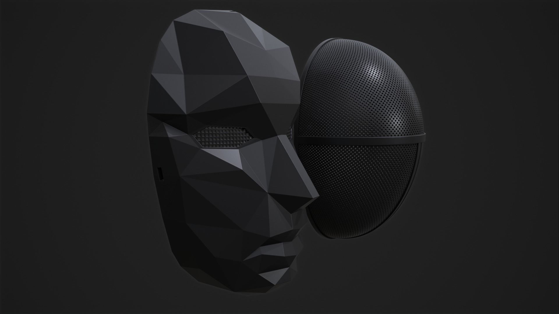 Squid Game Masks 3D print model_1