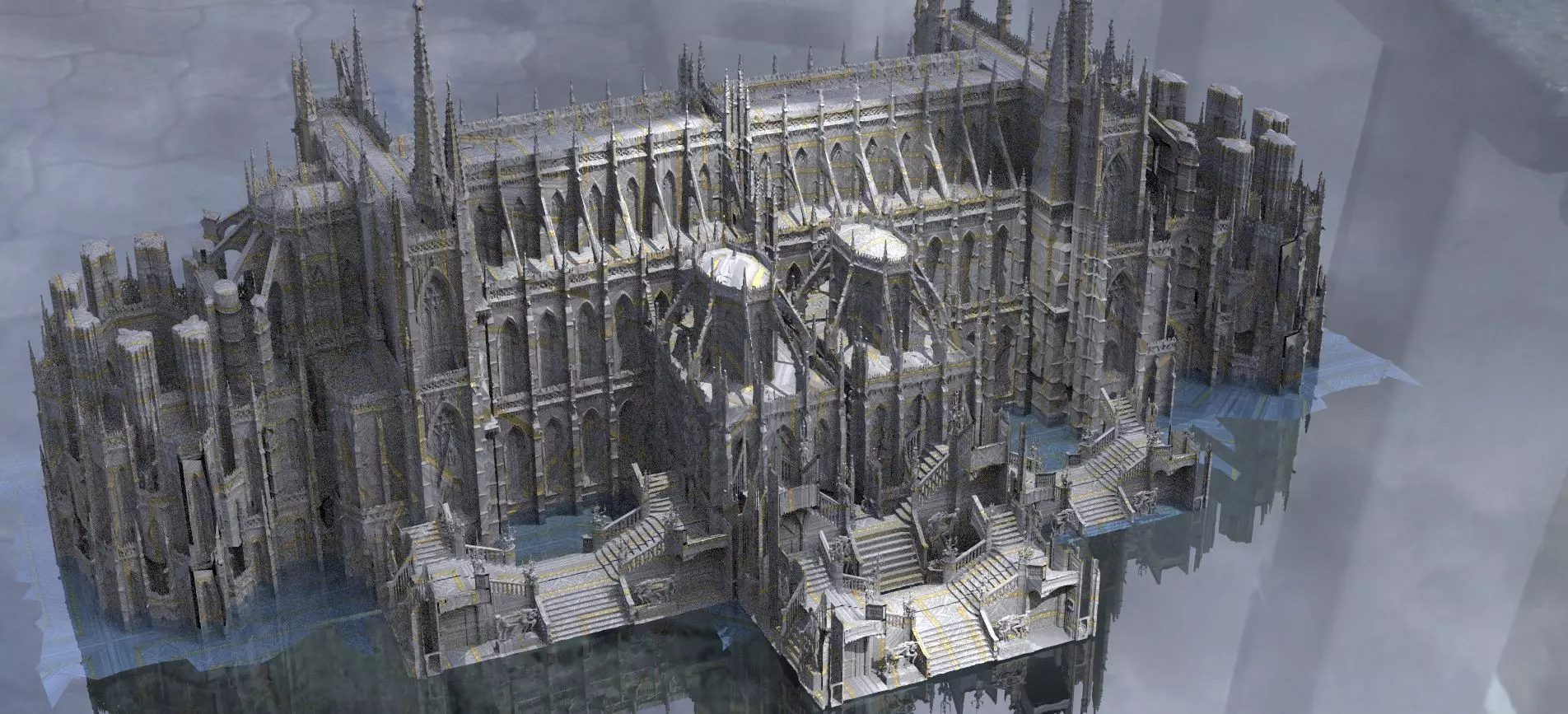 Secret Cult Cathedral 1 3D model_0