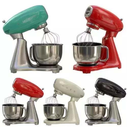 SMEG Stand Mixer 3D model