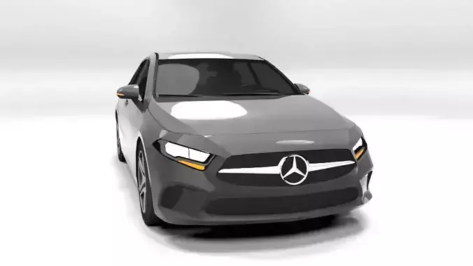 MERCEDES A CLASS 4D LOWPOLY