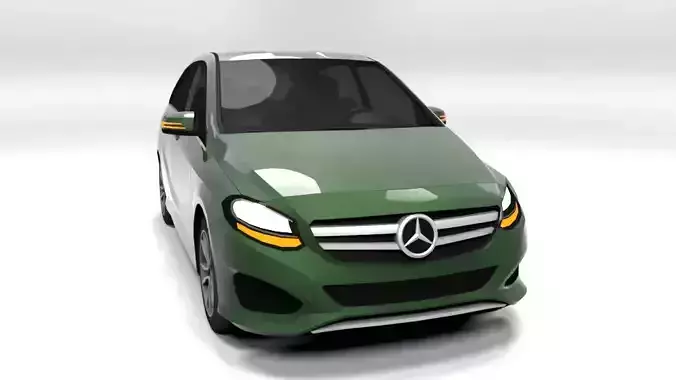 MERCEDES B CLASS FACELIFT 2016 LOWPOLY