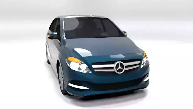MERCEDES B200C 2015 LOWPOLY