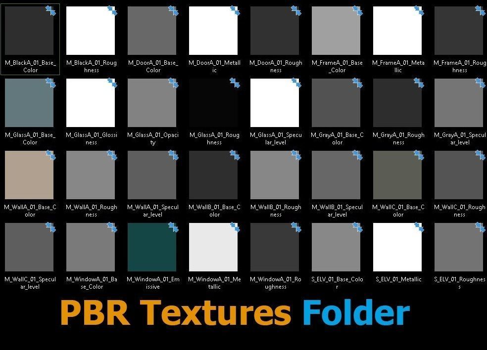 Sci fi Tower - VR Low-poly 3D model_3