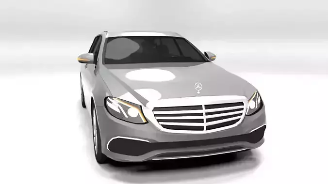 MERCEDES E CLASS 2017 ESTATE LOWPOLY