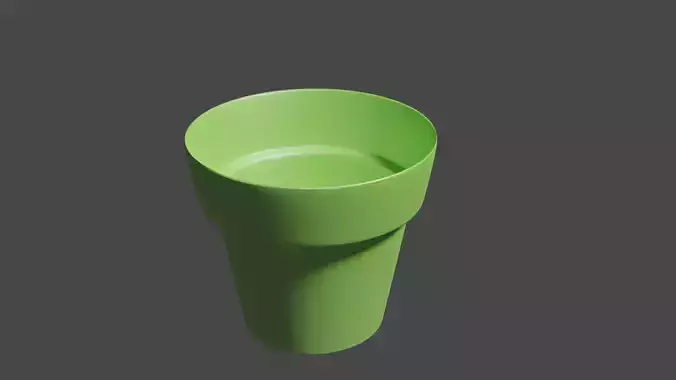 Plastic pot