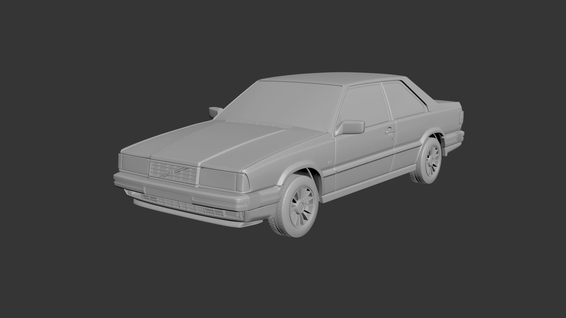 Volvo 780 3D print model_7