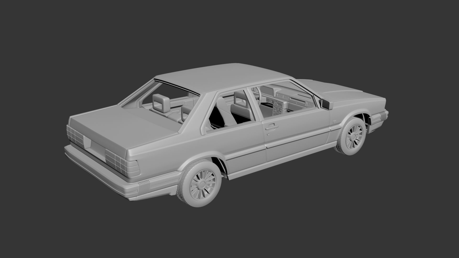 Volvo 780 3D print model_4