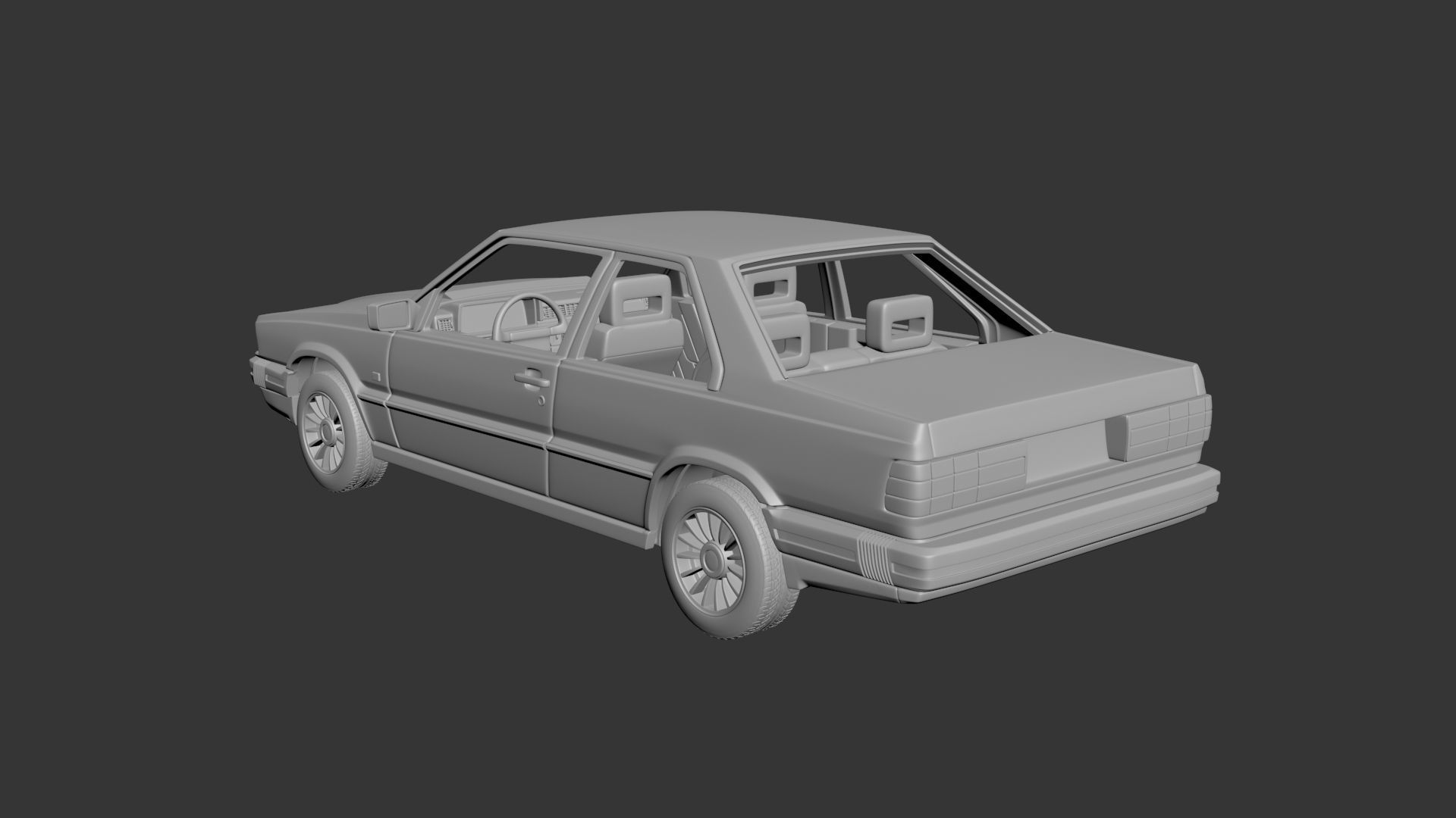 Volvo 780 3D print model_2