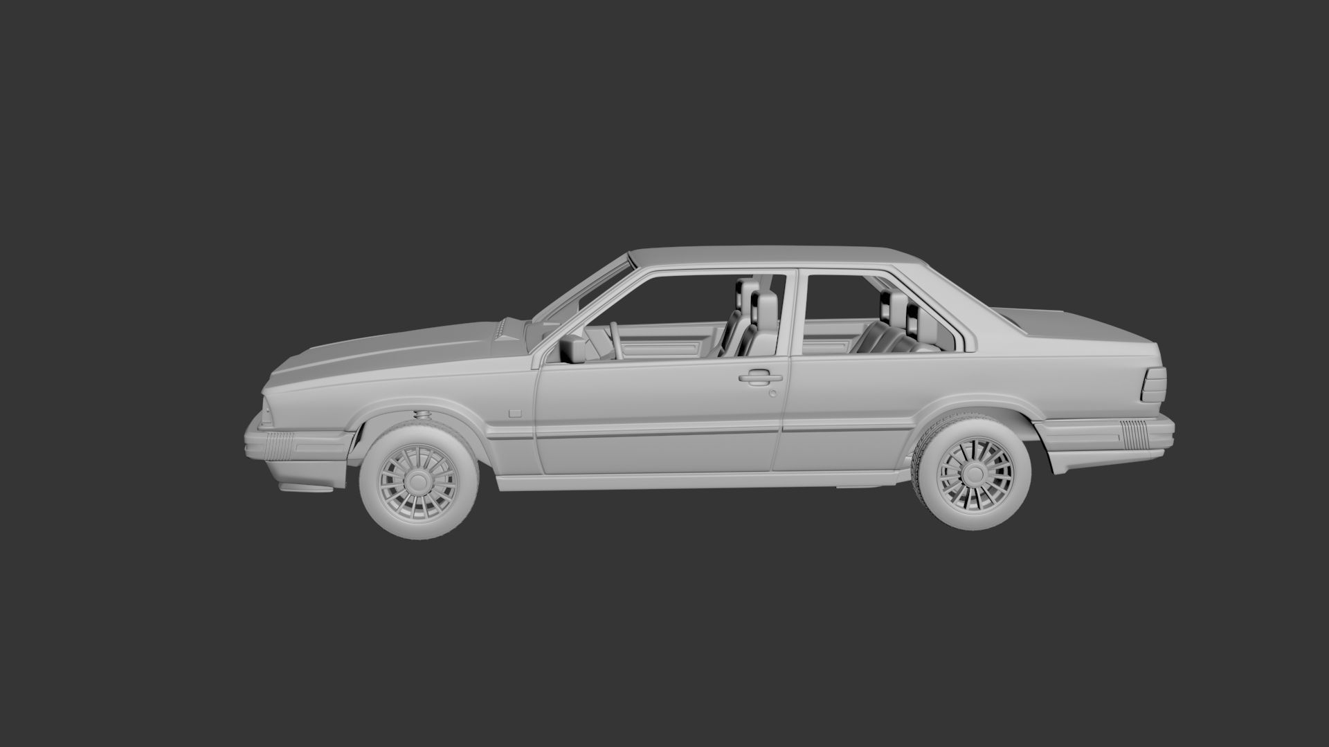 Volvo 780 3D print model_1
