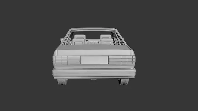 Volvo 780 3D print model 4