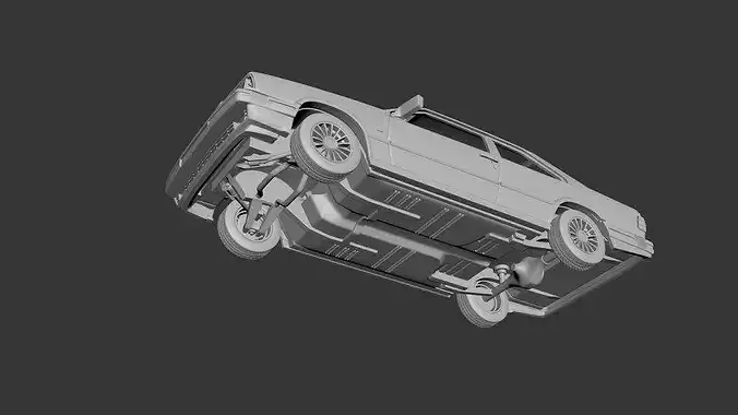 Volvo 780 3D print model 7