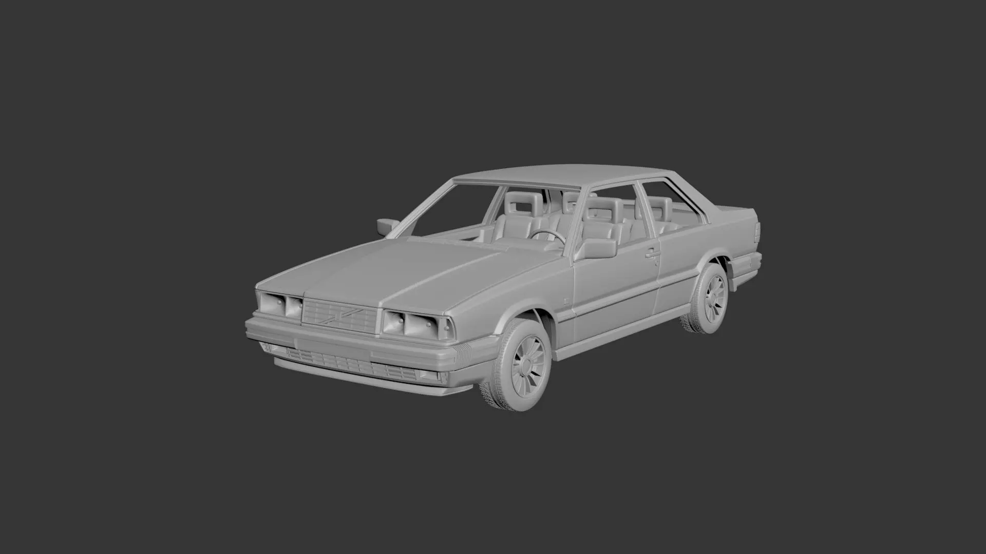 Volvo 780 3D print model_0