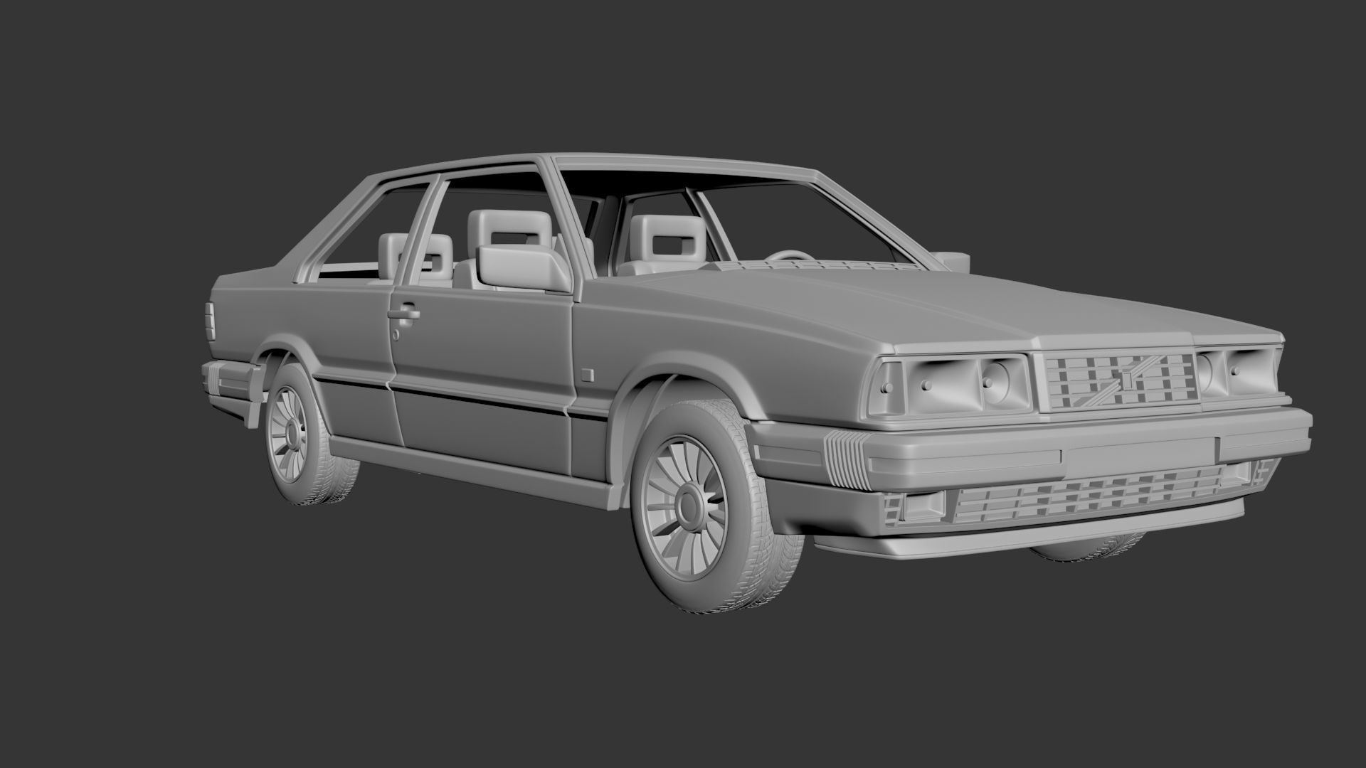 Volvo 780 3D print model_5