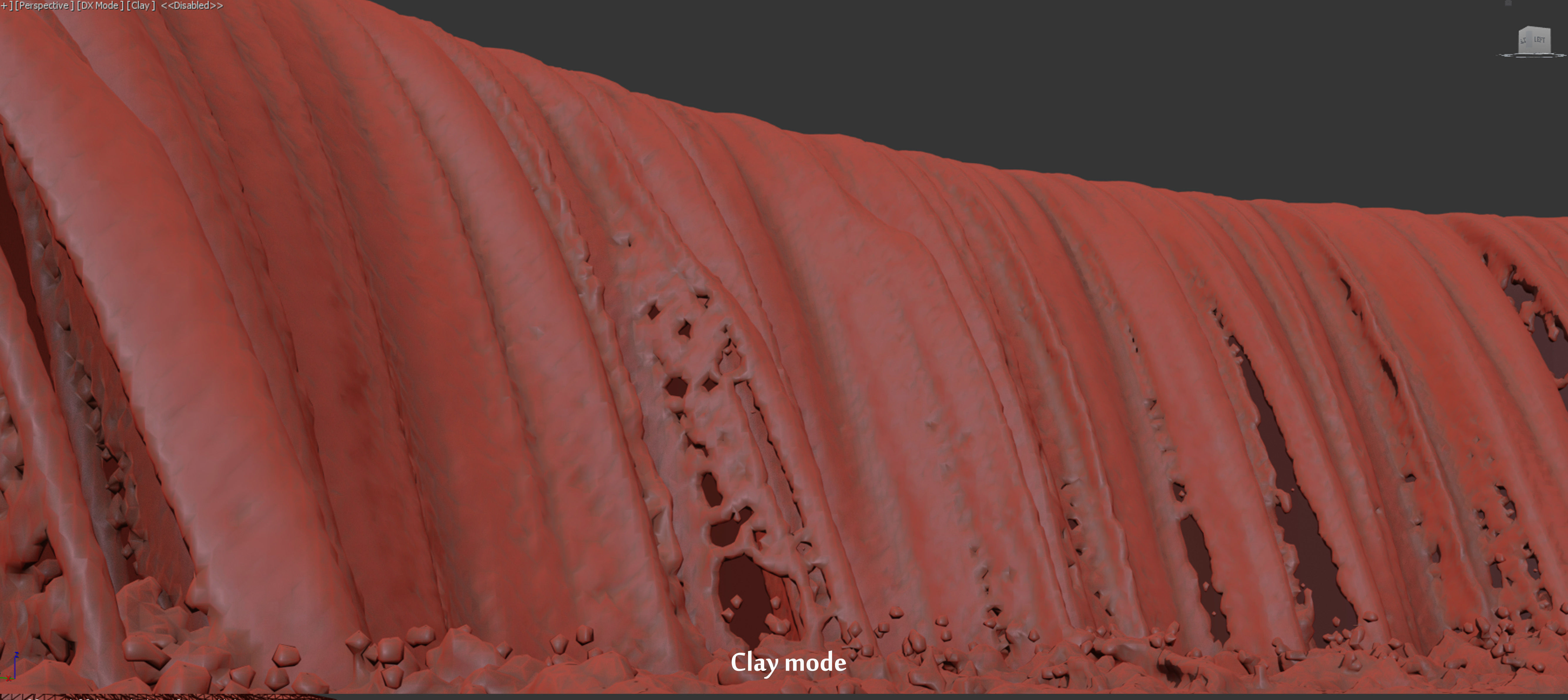  2 Waterfall fountains ARC Grand Cascade 3D model_4