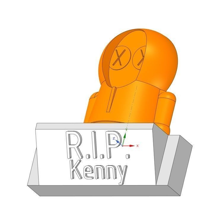 Kenny South Park 3D print model_10