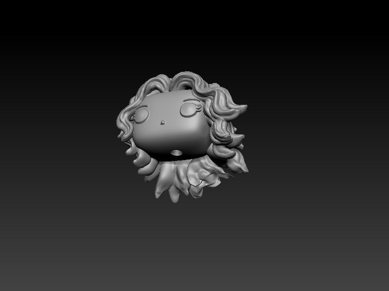 Funko Lavagirl 3D print model_4