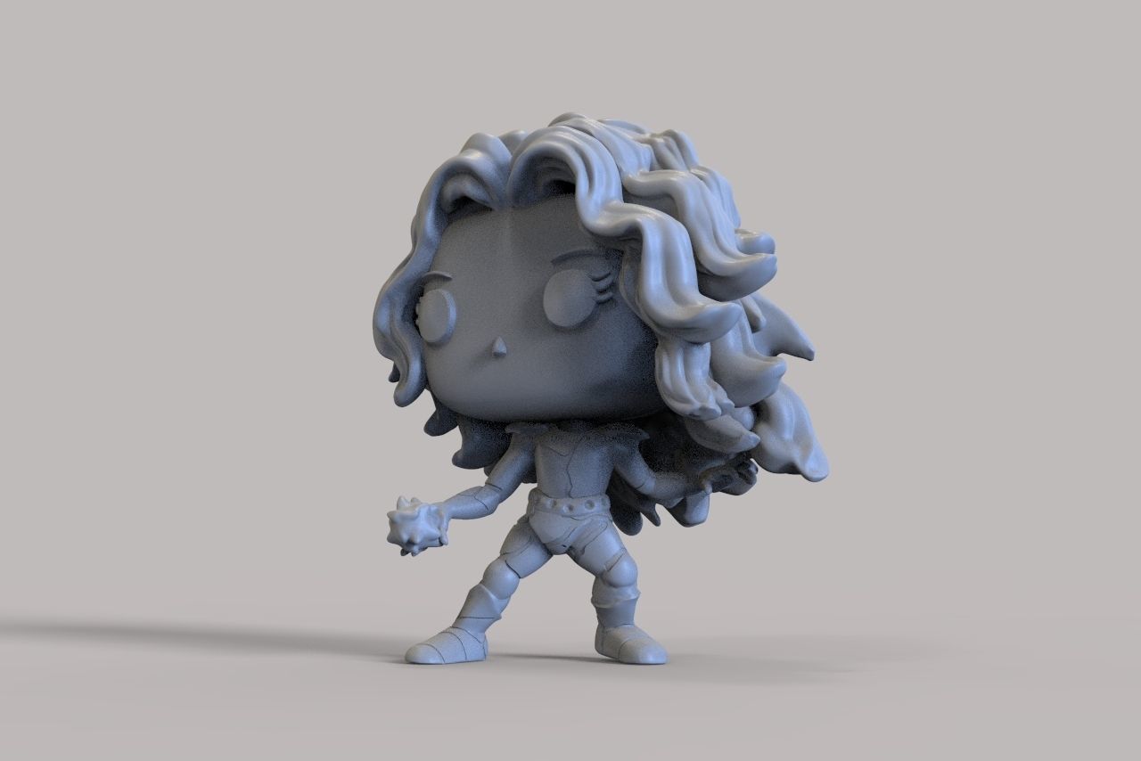 Funko Lavagirl 3D print model_1