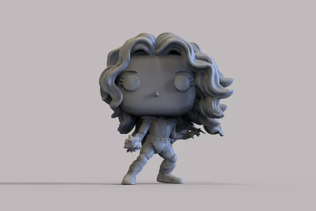 Funko Lavagirl 3D print model_0