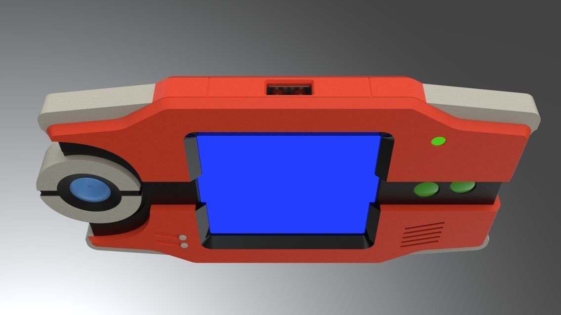 HOENN POKEDEX Free 3D model_2