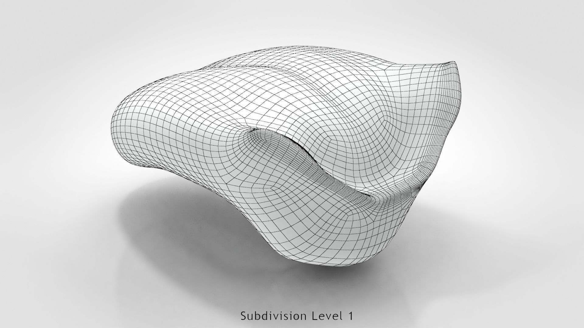 Tongue lip Low-poly 3D model_18