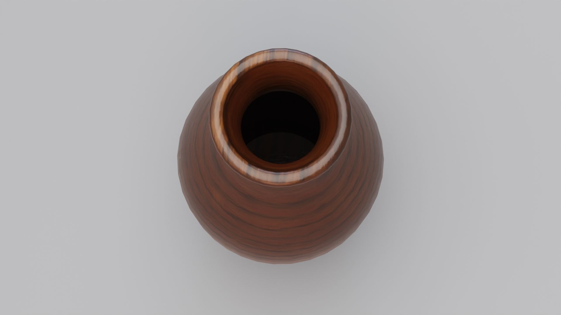 Wooden Tulip Vase 3D model_14