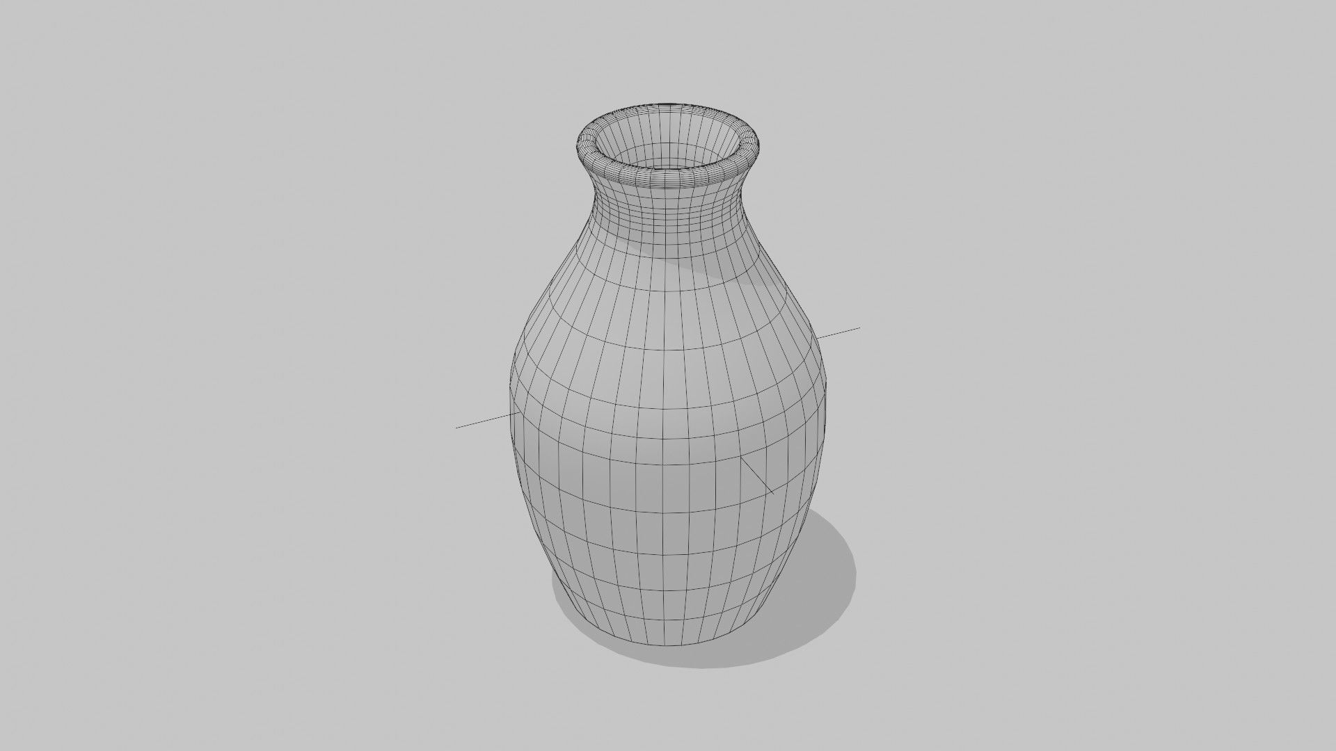 Wooden Tulip Vase 3D model_15
