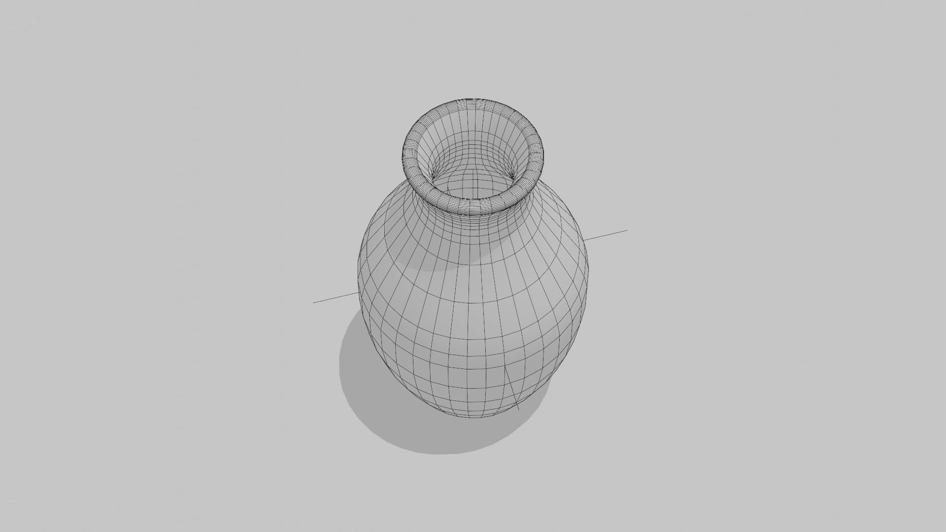 Wooden Tulip Vase 3D model_24