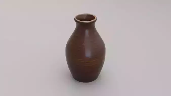 Wooden Tulip Vase