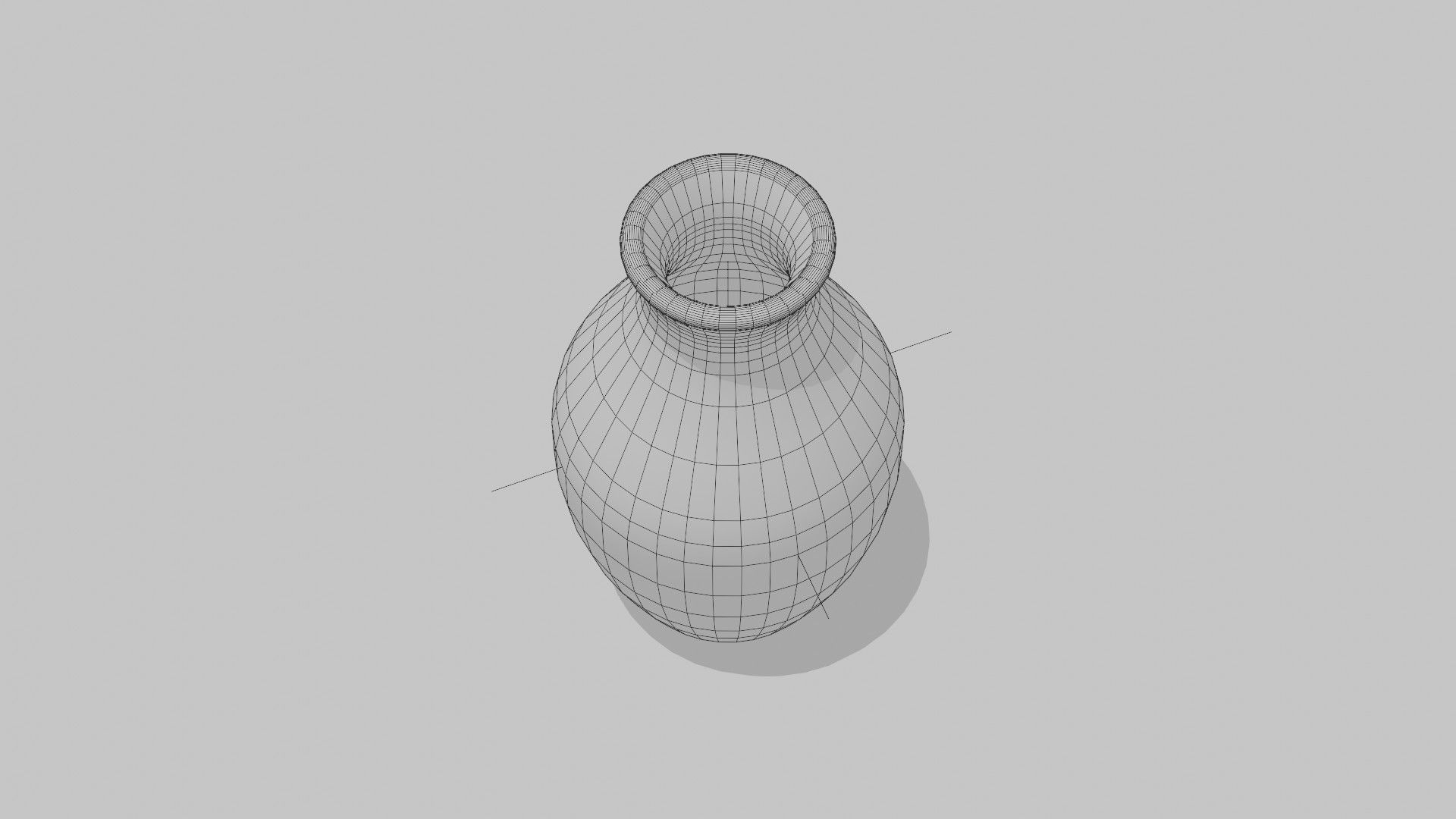 Wooden Tulip Vase 3D model_21