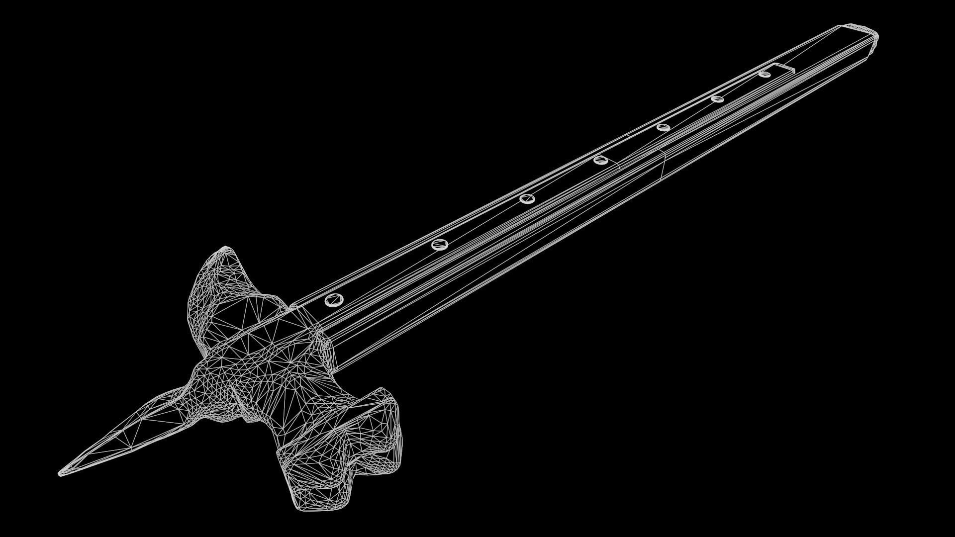 Warhammer 1 Low-poly 3D model_4