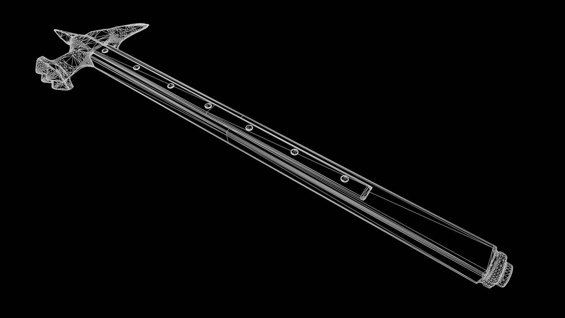 Warhammer 1 Low-poly 3D model_2