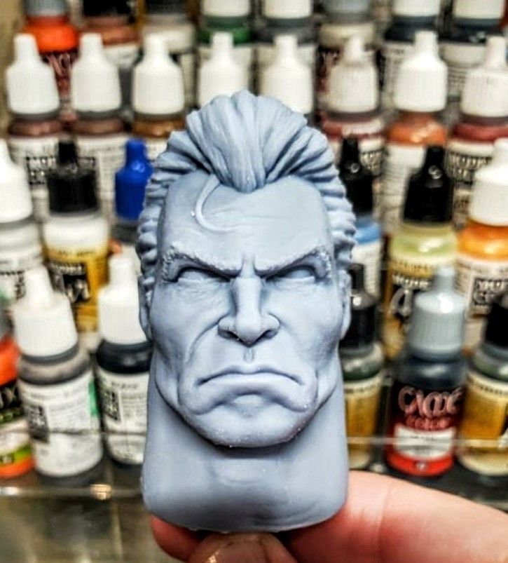 The Punisher Head 2 3D print model_7
