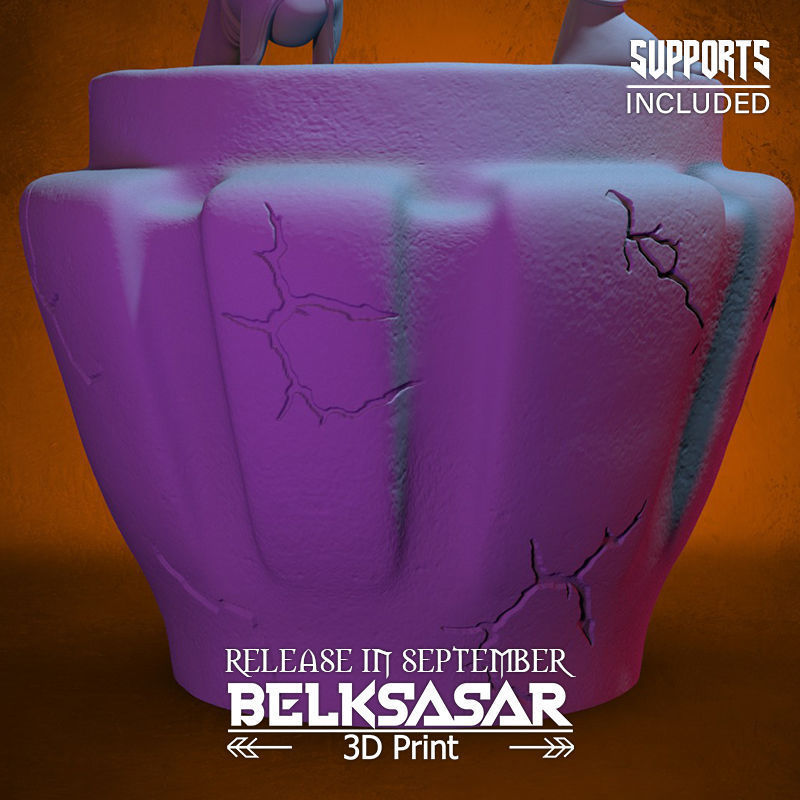 Battle Rogue Girl Normal and Nude 3D print model_22